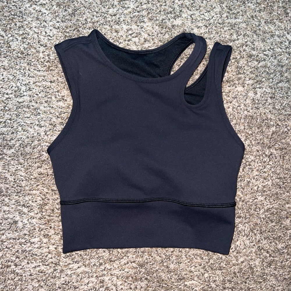 Lululemon High Neck Crop Top